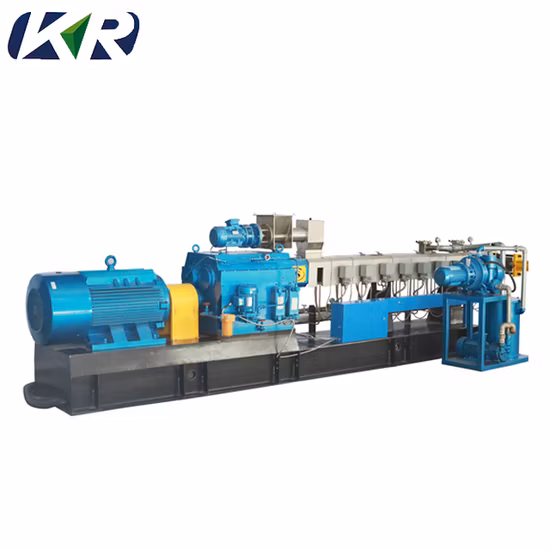 Hocheffiziente Extrudermaschine für Kunststoffpellets und Gummi