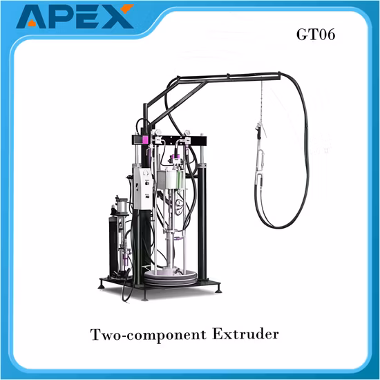 Butyl-Extruder mit einstellbarer Geschwindigkeit, Heißschmelz-Isolierglas-Butylkautschuk-Beschichtungsmaschine