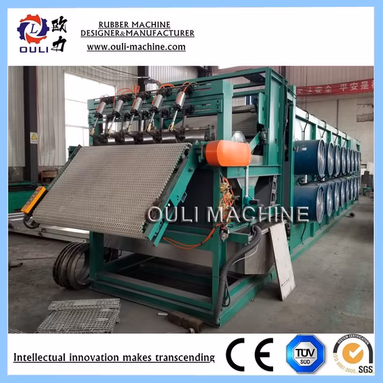 Batch-off-Kühlerlinie, automatische Gummiplatten-Kühlmaschine, Gummiplatten-Kühleinheit