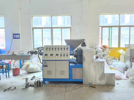 Granulierextruder Hochgeschwindigkeitsmaschine zur Herstellung von PVC/TPR-Radiergummi aus China