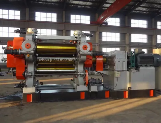 Gummikalandermaschine/Gummikalandermaschine für Gummifolien
